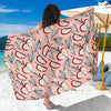 Apple Pattern Print Design AP04 Sarong Pareo Wrap