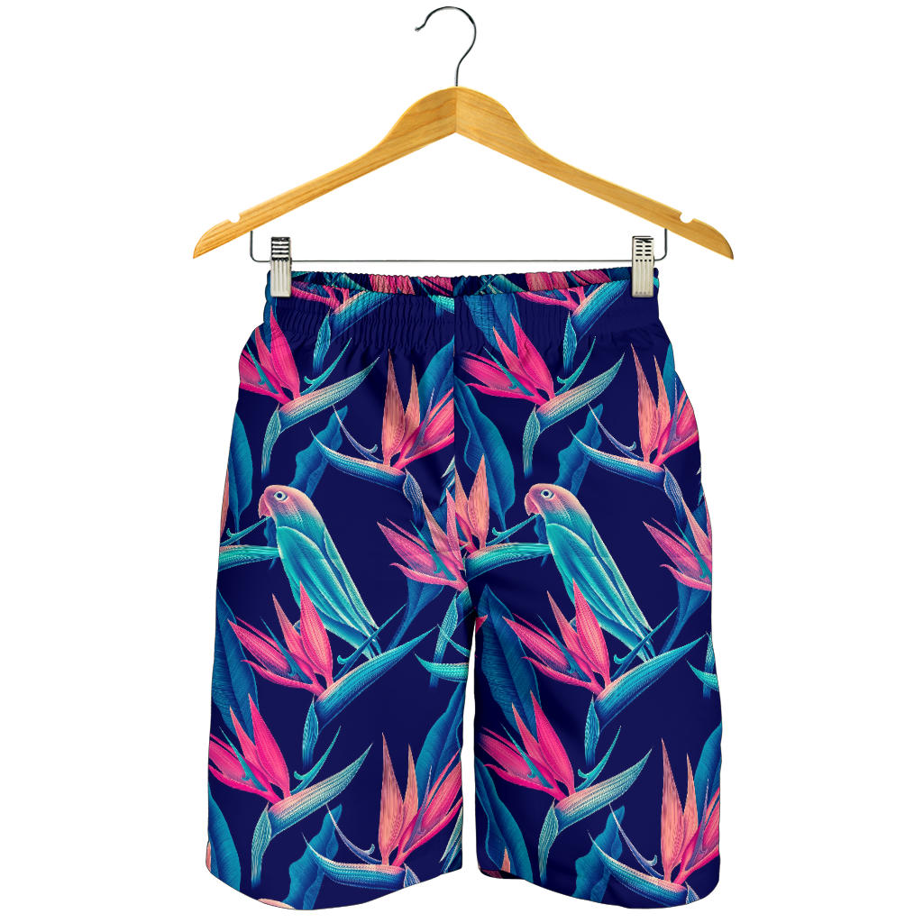 Tropical Flower Pattern Print Design TF024 Mens Shorts