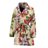 Summer Floral Pattern Print Design SF08 Women Bathrobe