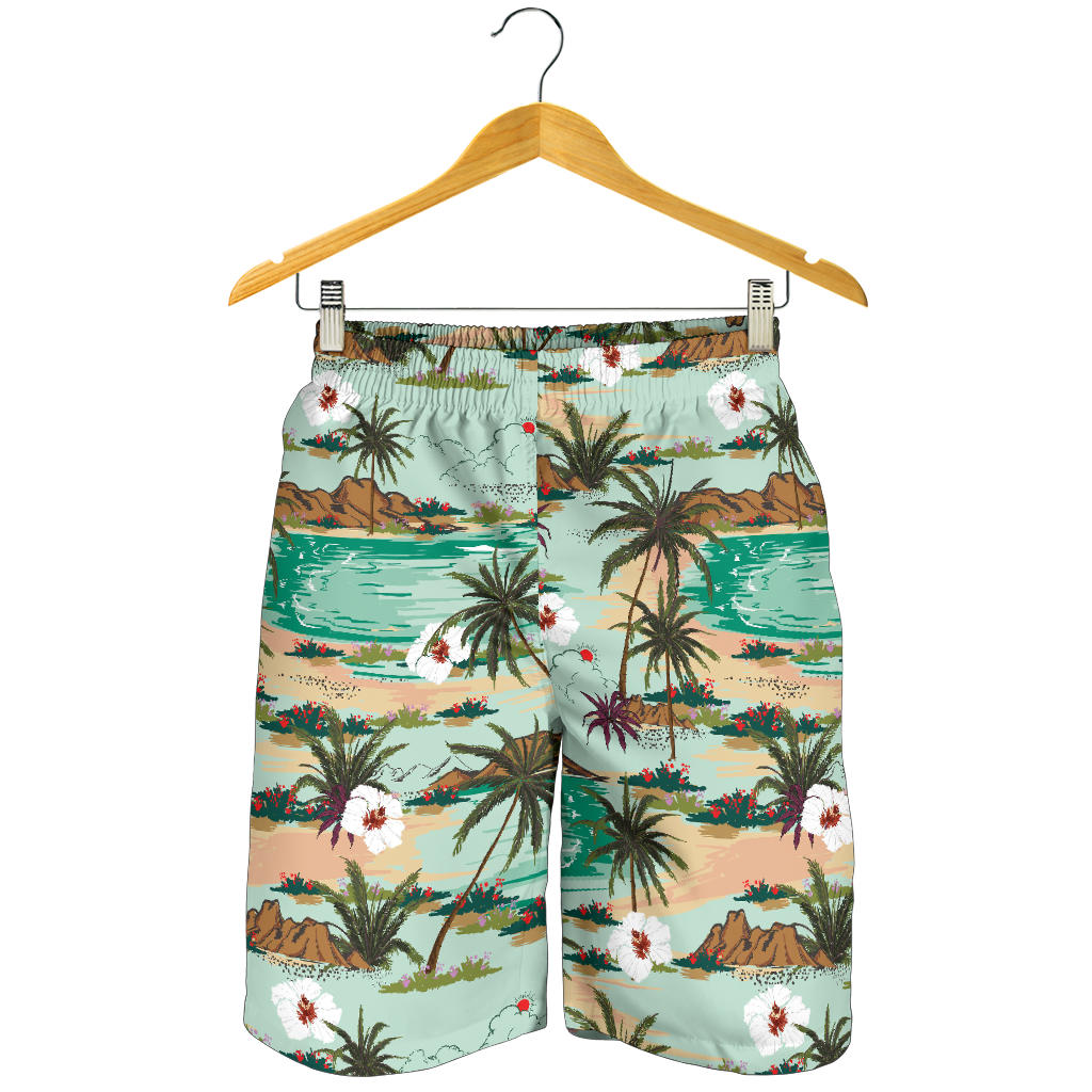Pacific island Pattern Print Design A03 Mens Shorts