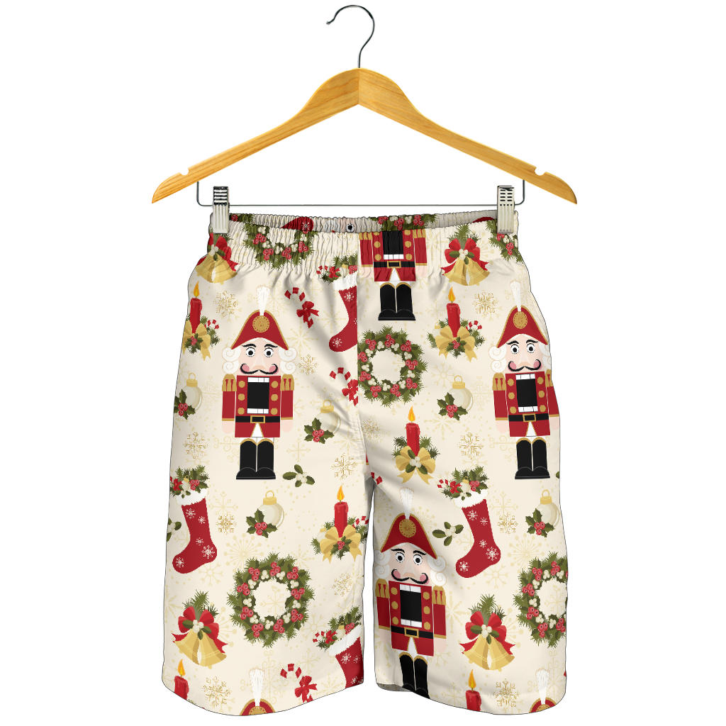 Nutcracker Pattern Print Design A01 Mens Shorts