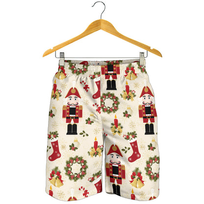 Nutcracker Pattern Print Design A01 Mens Shorts