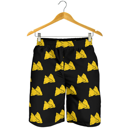 Nachos Pattern Print Design A02 Mens Shorts