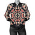 Medallion Pattern Print Design 01 Women's Bomber Jacket