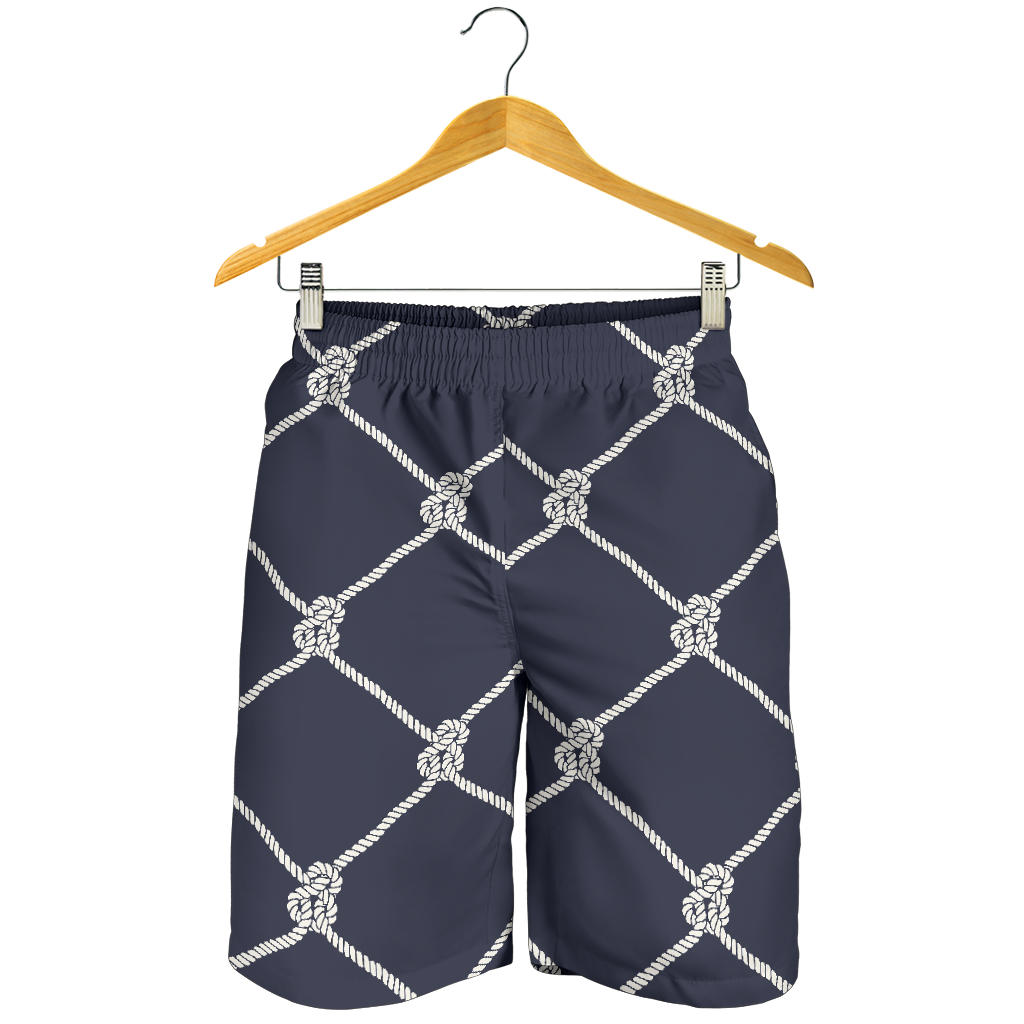 Rope Pattern Print Design A02 Mens Shorts
