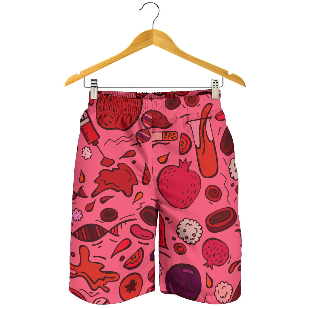 Phlebotomist Pattern Print Design A01 Mens Shorts