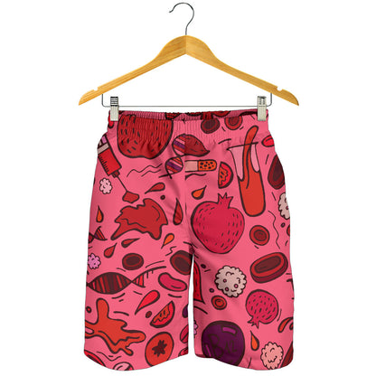Phlebotomist Pattern Print Design A01 Mens Shorts