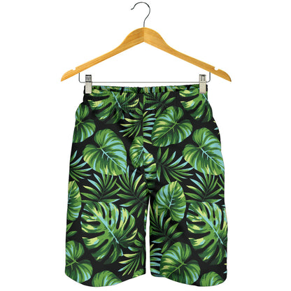 Palm Leaves Pattern Print Design PL013 Mens Shorts