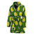 Durian Pattern Print Design DR01 Women Bathrobe