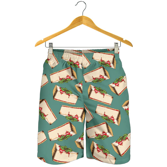 Cheesecake Pattern Print Design CK02 Mens Shorts