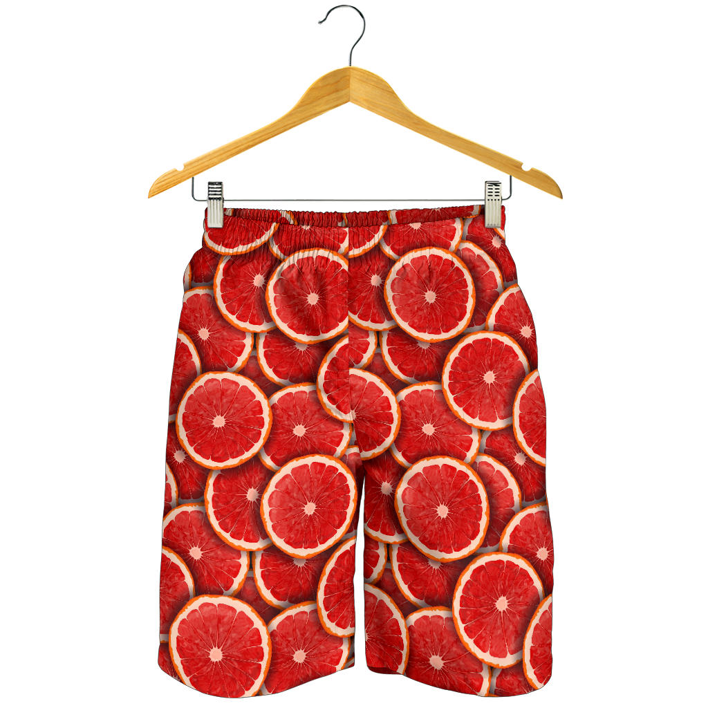 Grapefruit Pattern Print Design GF05 Mens Shorts