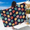 Apple Pattern Print Design AP09 Sarong Pareo Wrap