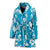 Hawaiian Themed Pattern Print Design H025 Women Bathrobe