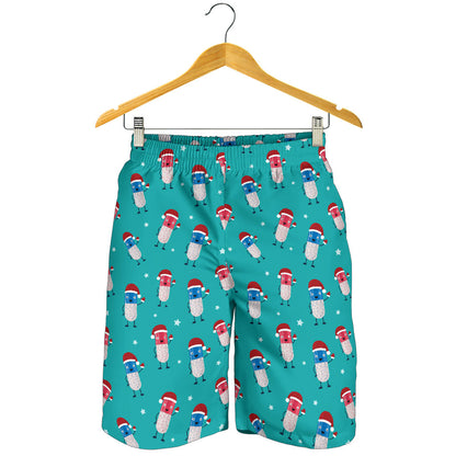 Pill Pattern Print Design A03 Mens Shorts