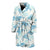 Sea Turtle Pattern Print Design T01 Men Bathrobe