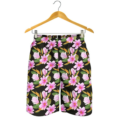 Magnolia Pattern Print Design MAG08 Mens Shorts