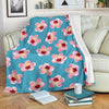 Cherry Blossom Pattern Print Design CB09 Fleece Blanket