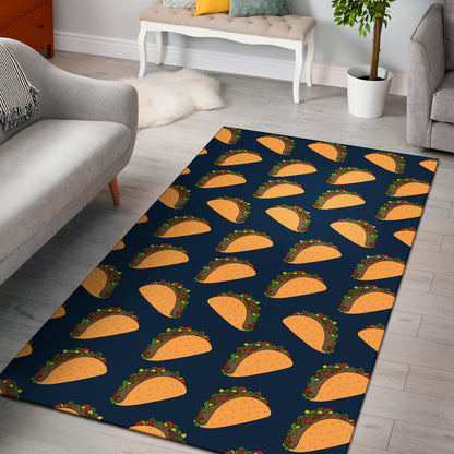 Taco Pattern Print Design TC04 Area Rugs