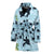 Sea Turtle Pattern Print Design T011 Women Bathrobe