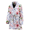 Cherry Blossom Pattern Print Design CB07 Women Bathrobe