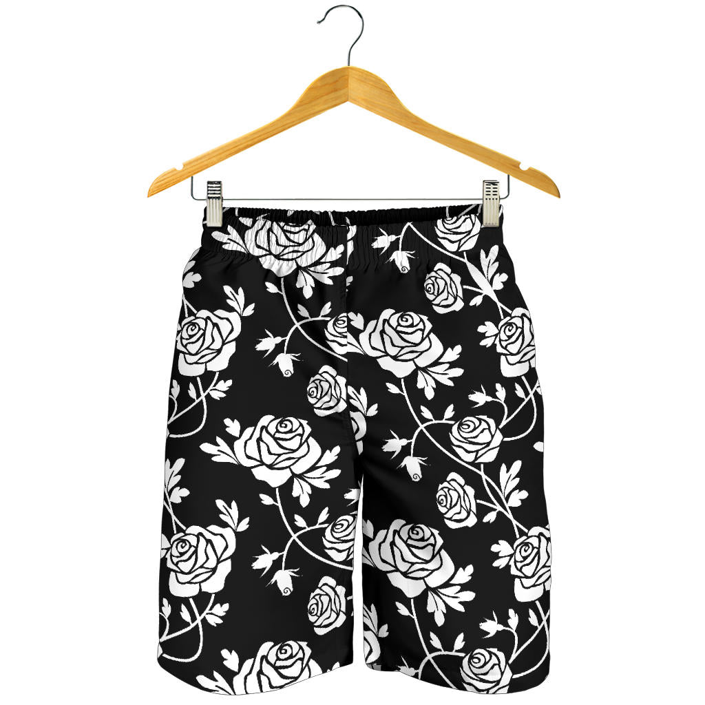 Rose Pattern Print Design RO013 Mens Shorts