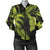 Bird Of Paradise Pattern Print Design BOP013 Women Bomber Jacket