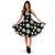 Daisy Pattern Print Design DS01 Midi Dress