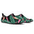 Bird Of Paradise Pattern Print Design BOP03 Aqua Water Shoes