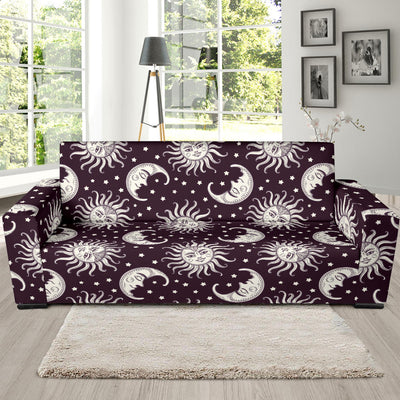 Sun Moon Face Sofa Slipcover