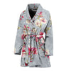 Summer Floral Pattern Print Design SF02 Women Bathrobe