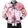 Bird Of Paradise Pattern Print Design BOP011 Men Bomber Jacket