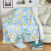 Daisy Pattern Print Design DS010 Fleece Blanket