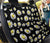 Daisy Pattern Print Design DS01 Rear Dog  Seat Cover