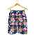 Flamingo Hibiscus Print Mens Shorts