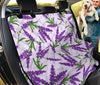 Lavender Pattern Print Design LV02 Rear Dog  Seat Cover