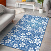 Hibiscus Pattern Print Design HB09 Area Rugs