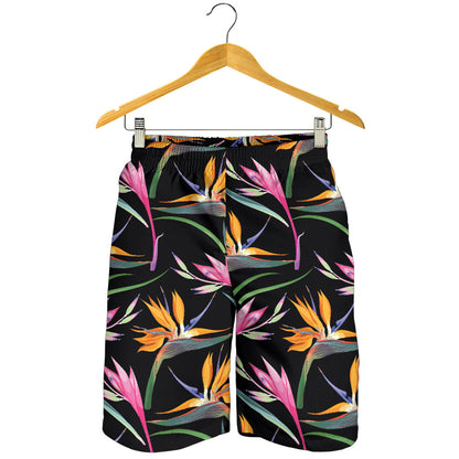 Tropical Flower Pattern Print Design TF017 Mens Shorts
