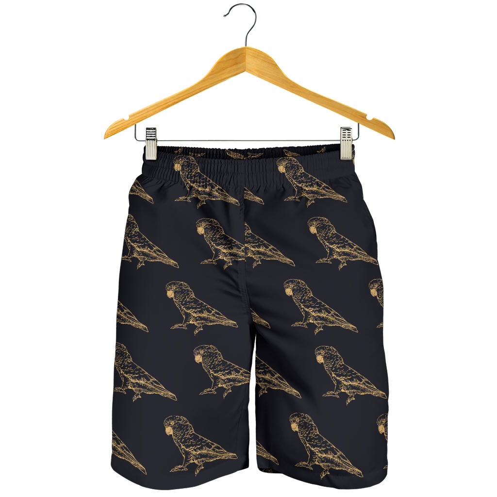 Parakeet Pattern Print Design A04 Mens Shorts