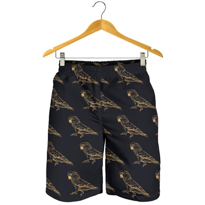 Parakeet Pattern Print Design A04 Mens Shorts