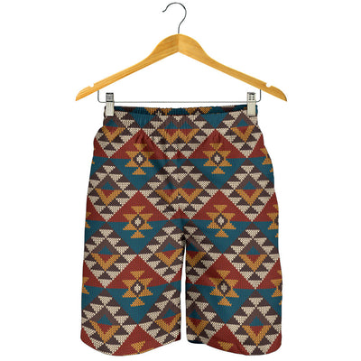 Knit Aztec Tribal Mens Shorts