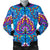 lotus Boho Pattern Print Design LO010 Men Bomber Jacket