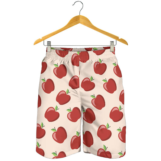 Apple Pattern Print Design AP01 Mens Shorts