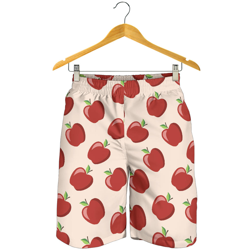Apple Pattern Print Design AP01 Mens Shorts