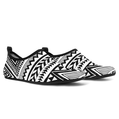 Draw Tribal Aztec Aqua Water Shoes