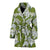 Lily Pattern Print Design LY08 Women Bathrobe