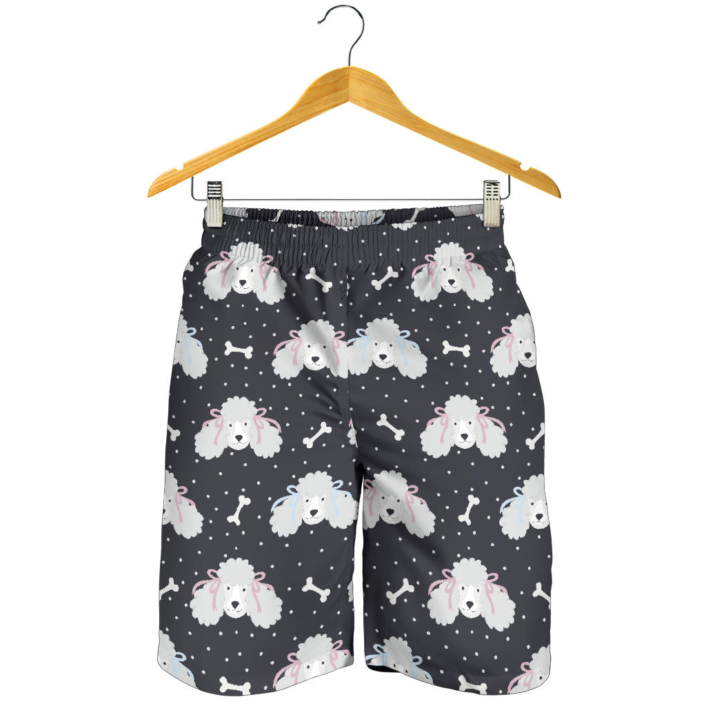 Poodle Pattern Print Design A03 Mens Shorts
