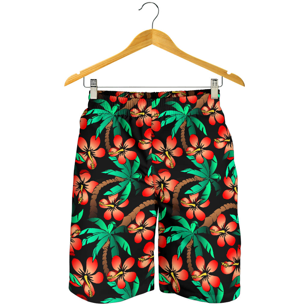 Hawaiian Themed Pattern Print Design H022 Mens Shorts