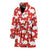 Rabbit Pattern Print Design RB017 Women Bathrobe