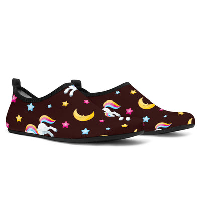 Unicorn Moon Star Aqua Water Shoes