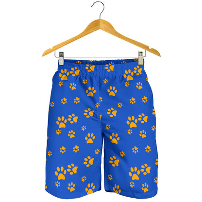 Paw Pattern Print Design A03 Mens Shorts